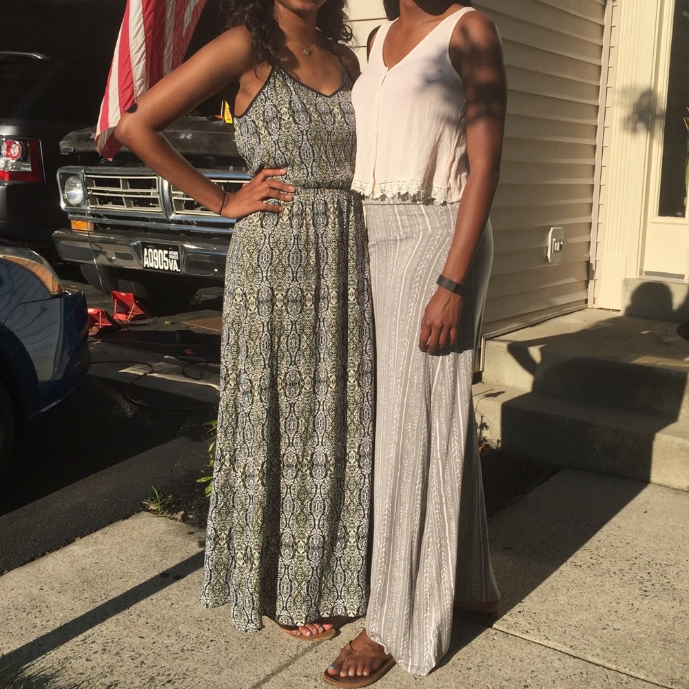 Francesca’s maxi dress